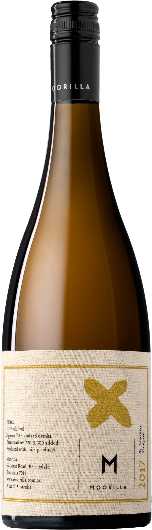 Moorilla Estate Cloth Label St Matthias Vineyard White 2017